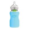 imageDr Browns Options WideNeck Glass Bottle Sleeve 100 Silicone GlowintheDark BPAFree 9 oz 1PackBlue Value Pack  9oz
