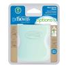 imageDr Browns Options WideNeck Glass Bottle Sleeve 100 Silicone GlowintheDark BPAFree 9 oz 1PackMint  5oz