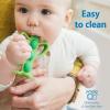 imageDr Browns Peapod Teether  Training Toothbrush Help Soothe Babys Sore Gums Soft 100 Silicone BPA Free 3mPeapod ToothbrushTeether