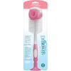imageDr Browns Reusable Sponge Baby Bottle Cleaning Brush Set with Suction Cup Stand Scrubber and Nipple Cleaner Pink 3 Pack1Pack  Pink Bottle Brush