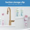 imageDr Browns Reusable Sponge Baby Bottle Cleaning Brush Set with Suction Cup Stand Scrubber and Nipple Cleaner Pink 3 Pack2 Pack  Pink Bottle Brush