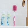 imageDr Browns Soft Touch No Scratch Baby Bottle Cleaning Brush Nipple Cleaner with Stand and Storage Clip BPA Free Blue 1Pack1 Pack