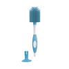 imageDr Browns Soft Touch No Scratch Baby Bottle Cleaning Brush Nipple Cleaner with Stand and Storage Clip BPA Free Blue 1Pack5 Pack