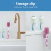 imageDr Browns Soft Touch No Scratch Baby Bottle Cleaning Brush Nipple Cleaner with Stand and Storage Clip BPA Free Blue 1PackPack of 2