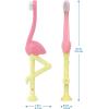 imageDr Browns Toddler Toothbrush Dinosaur Green 1Pack1 Count Pack of 1