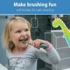 imageDr Browns Toddler Toothbrush Dinosaur Green 1Pack1 Count Pack of 1
