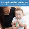 imageDr Browns Toddler Toothbrush Dinosaur Green 1Pack1 Count Pack of 2