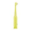 imageDr Browns ToothScrubber Toddler Toothbrush TripleSided Training Toothbrush with Suction Cup Base Green Monster Baby Oral Care Ages 14 Years1 Pack  Green Monster