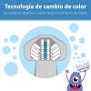 imageDr Browns ToothScrubber Toddler Toothbrush TripleSided Training Toothbrush with Suction Cup Base Green Monster Baby Oral Care Ages 14 Years1 Pack  Purple Monster