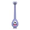 imageDr Browns ToothScrubber Toddler Toothbrush TripleSided Training Toothbrush with Suction Cup Base Green Monster Baby Oral Care Ages 14 Years1 Pack  Purple Monster