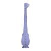 imageDr Browns ToothScrubber Toddler Toothbrush TripleSided Training Toothbrush with Suction Cup Base Green Monster Baby Oral Care Ages 14 Years2 Pack  Toddler Toothbrush  Purple Monster  Flamingo