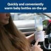 imageDr Browns Travel Baby Bottle Warmer Quickly Warms Breast Milk and Water for Formula OnTheGo Portable Rechargeable Cordless with 3 Bottle Adapters