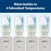 imageDr Browns Travel Baby Bottle Warmer Quickly Warms Breast Milk and Water for Formula OnTheGo Portable Rechargeable Cordless with 3 Bottle Adapters