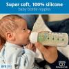 imageDr Browns UltraPreemie Narrow Baby Bottle Nipple Specialty Extra Slow Flow Rate 100 Silicone Bottle Nipple BPA Free 0m 6 Pack