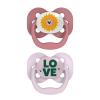 imageDr Browns Advantage GlowintheDark Baby Pacifier Fully Symmetrical Soother with Soft Silicone Bulb Blue SunriseBlue Ocean 06m BPA Free 4 Pack2 Pack  Lavendar Love