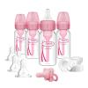 Pink  Breast to Bottle Feeding Set