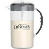 imageDr Browns Baby Formula Mixing Pitcher with Adjustable Stopper Locking Lid ampamp No Drip Spout 32oz BPA Free TealBlack