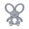 imageDr Browns Flexees Blue Bunny Soft 100 Silicone Baby Teether BPA Free 3mBunny  Gray