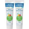 imageDr Browns FluorideFree Baby Toothpaste Infant ampamp Toddler Oral Care Strawberry 1Pack 14oz40g 03 yearsPear Apple