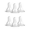 imageDr Browns Level T Narrow Baby Bottle Nipple Slower Flow Rate for Infants 100 Silicone Bottle Nipple BPA Free 0m  6Pack