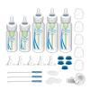 imageDr Browns Medical Specialty Feeding System Narrow Baby Bottle InfantPaced Feeding Valve Oral Feeding Solution for Infants with Cleft Lip Tongue Tie Lip Tie 8 oz250 mL  2PackSpecialty Feeding Starter Kit
