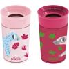 imageDr Browns Milestones Cheers360 Training Sippy Cups with Handles for Babies and Toddlers BPA Free Blue Animal Deco 7oz 6m2Pack Pink  Red Animals  10 oz