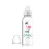 imageDr Browns Milestones Narrow Sippy Bottle 100 Silicone Soft Sippy Spout 8oz250mL Flamingo 6m1 Pack  Flamingo