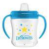 imageDr Browns Milestones Soft Spout Sippy Cup with Handles Blue Tiger Hero BPAFree 9 oz270 mL 9mBlue Star