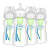 imageDr Browns Natural Flow AntiColic Options WideNeck Baby Bottles 5 oz150 mLwith Level 1 Slow Flow Nipple4 Pack0m9 oz  4 Pack
