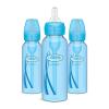 imageDr Browns Natural Flow AntiColic OptionsNarrow 8oz250mL Baby Bottle  Lovey Gift Set with Level 1 Slow Flow Nipples Pink8 oz  Blue
