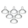 imageDr Browns Natural Flow Level 3 WideNeck Baby Bottle Silicone Nipple MediumFast Flow 6m 100 Silicone Bottle Nipple 6 Count Pack of 1Preemie  0m