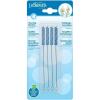 imageDr Browns Natural Flow Reusable Baby Bottle Vent System and Reservoir Cleaning Bristle BrushBPA FreeBlue Brushes4Pack4 Pack