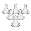 imageDr Browns Natural Flow YCut Narrow Baby Bottle Silicone Nipple Ideal for Thicker Liquids 9m 100 Silicone Bottle Nipple 6 Count