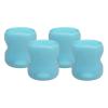 imageDr Browns Options WideNeck Glass Bottle Sleeve 100 Silicone GlowintheDark BPAFree 9 oz 1PackBlue Value Pack  5oz