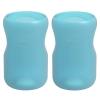 imageDr Browns Options WideNeck Glass Bottle Sleeve 100 Silicone GlowintheDark BPAFree 9 oz 1PackBlue Value Pack  9oz