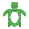 imageDr Browns Silicone Starter Spoon and Teether for Babies and Infants Turtles 1 Pack 4m1Pack  Starter Spoon