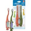 imageDr Browns Toddler Toothbrush Dinosaur Green 1Pack2 Count Pack of 1