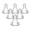 imageDr Browns UltraPreemie Narrow Baby Bottle Nipple Specialty Extra Slow Flow Rate 100 Silicone Bottle Nipple BPA Free 0m 6 Pack
