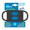 imageDr Browns WideNeck Baby Bottle Handles 100 Silicone Easy Grip Removable Handles for Bottle to Sippy Cup Transition Black 4m
