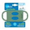 imageDr Browns WideNeck Baby Bottle Handles 100 Silicone Easy Grip Removable Handles for Bottle to Sippy Cup Transition Green 4m