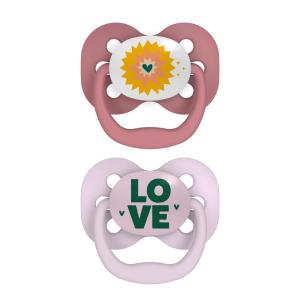 imageDr Browns Advantage GlowintheDark Baby Pacifier Fully Symmetrical Soother with Soft Silicone Bulb Blue SunriseBlue Ocean 06m BPA Free 4 Pack2 Pack  Lavendar Love