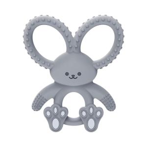 imageDr Browns Flexees Blue Sloth Soft 100 Silicone Baby Teether BPA Free 3mBunny  Gray
