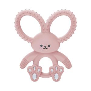 imageDr Browns Flexees Blue Sloth Soft 100 Silicone Baby Teether BPA Free 3mBunny  Pink