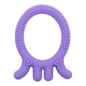 imageDr Browns Flexees Friends Orange Fox Soft 100 Silicone Baby Teether BPA Free 3mOctopus  Purple