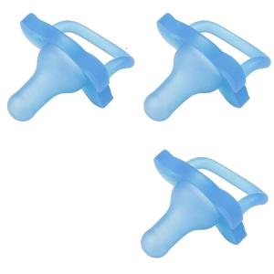 imageDr Browns HappyPaci 100 Silicone Pacifier 06m BPA Free White Pink Light Pink 3Pack3Pack  Blue