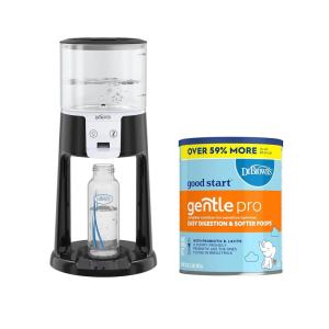 imageDr Browns InstaPrep Warm Water Dispenser Black ampamp Good Start Baby Formula Powder GentlePro Stage 1 Non GMO 32 Ounce for 012 Months