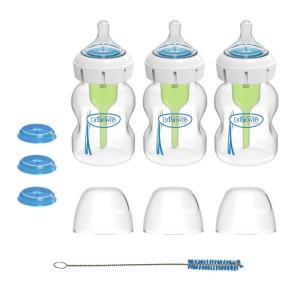 imageDr Browns Medical Specialty Feeding System WideNeck Baby Bottles Oral Feeding Solution for Preemies and Infants with Cleft Lip ampamp Feeding Challenges 5 oz150 mL 0m  3Pack