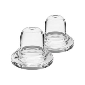 imageDr Browns Milestones Options Sippy Spouts Narrow Soft 100 Silicone Baby Bottle Sippy Spout 6m 2 Count Pack of 1