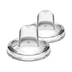 imageDr Browns Natural Flow Level 3 WideNeck Baby Bottle Silicone Nipple MediumFast Flow 6m 100 Silicone Bottle Nipple 6 Count Pack of 1Transitions Sippy Spout  6m