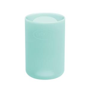 imageDr Browns Options Narrow Glass Bottle Sleeve 100 Silicone GlowintheDark BPAFree 8 oz 1Pack4 oz  Mint